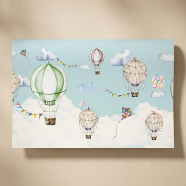 Airy Adventure, Kiddopia, Wallpaper, 54  sft