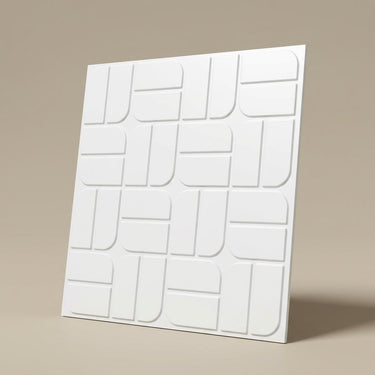 Airy Bright Paintable - Moraccan Meshwork - White - Decorative Ceiling Panel - 2 ft x 2 ft