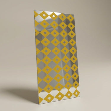 Silva Drift Multi-colour Mirror Panels | 1 x 1 Ft, 5 mm