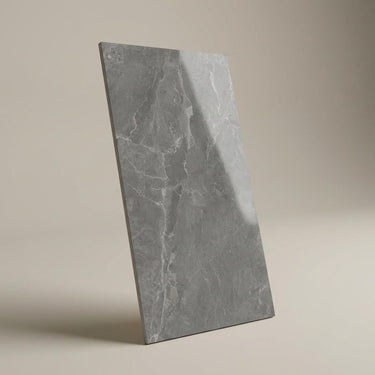 Linsey Sterling Cloud, Medium Grey, Marble, Tiles - Vitrified - Full Body, 4 x 2 ft, 9 mm