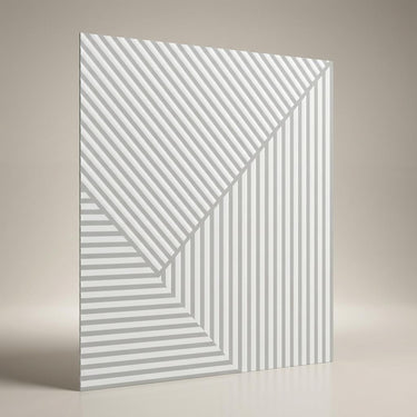 Viva Wood 625 White PVC Panels | 1.6 x 1.6 Ft, 1 mm