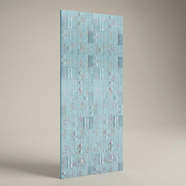 Viva Hue Blue Velvet Panels | 8 x 2 Ft, 2 mm