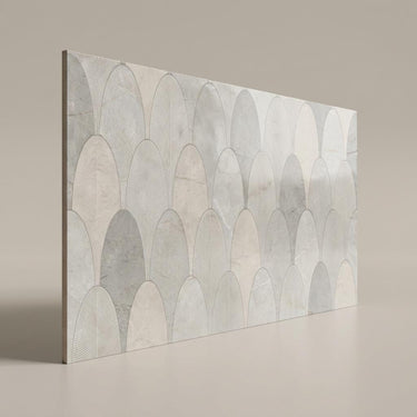 Refined Caliza Pista, Beige, Patterned, Tiles - Vitrified - Full Body, 4 x 2 ft, 9 mm