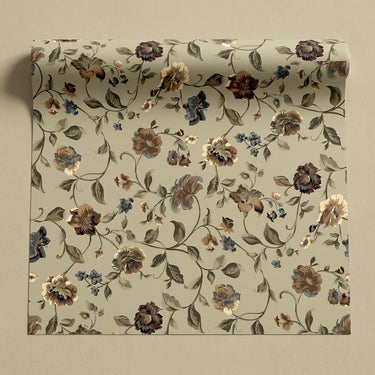 Mud & Magnolia, Blooming Aura, Wallpaper, 54  sft