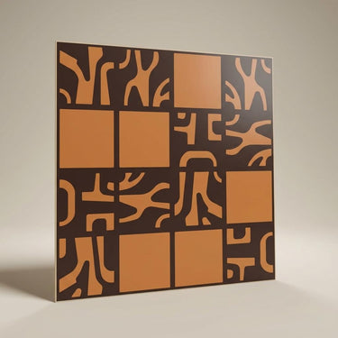 Antique Copper Vintage - Moraccan Meshwork - Copper, Bronze - Decorative Ceiling Panel - 2 ft x 2 ft