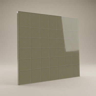 Terra Grain Multi-colour Acrylic Panels | 1 x 1 Ft, 5 mm