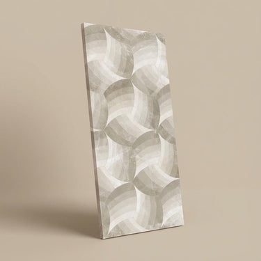 Refined Onyx Mint, Beige, Patterned, Tiles - Vitrified - Full Body, 4 x 2 ft, 9 mm