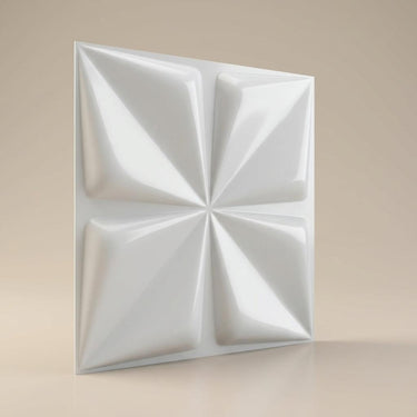 Mira Grain 620 White PVC Panels | 1.6 x 1.6 Ft, 1 mm