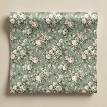 Leafy Blossoms, Blooming Aura, Wallpaper, 54  sft