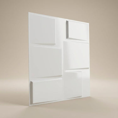 Pure Leaf 622 White PVC Panels | 1.6 x 1.6 Ft, 1 mm