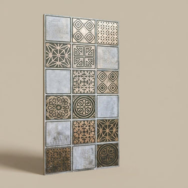 Urban Bloom Multi-colour HDF Panels | 8 x 4 Ft, 12 mm