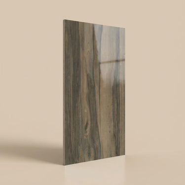 Historic Kiwi Wood Plank, Dark Brown, Wood, Tiles - Vitrified - Full Body, 4 x 0.6 ft, 9 mm