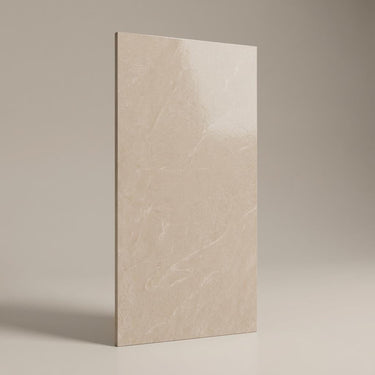 Runa Champagne, Medium Grey, Stone, Tiles - Ceramic, 4 x 2 ft, 9 mm