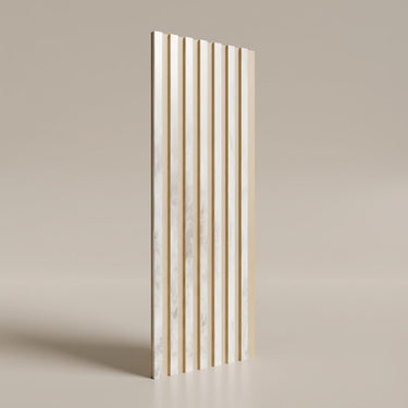 Sora Echo 404 Off-White Polystyrene Panels | 9.5 x 0.4 Ft, 12 mm