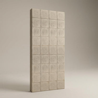 Lune Drift White PU Panels | 4 x 2 Ft, 100 mm