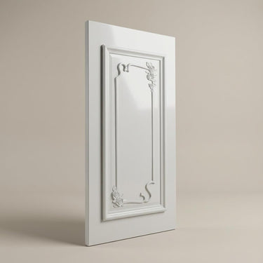 Pure Bloom, White, Panels-PU, 4 x 2 Ft, 100 mm