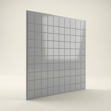 Basic Snow Paintable - Moraccan Meshwork - White - Decorative Ceiling Panel - 2 ft x 2 ft