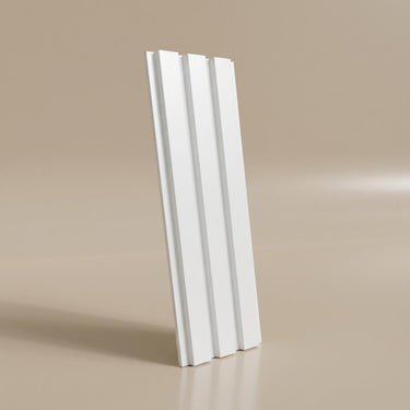 Elan Craft 448 White Wood Panels | 9 x 0.4 Ft, 18 mm