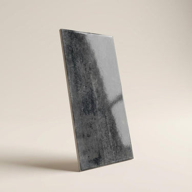 Urban Oasis, Black, Subway, Tiles - Ceramic, 2 x 1 ft, 7 mm