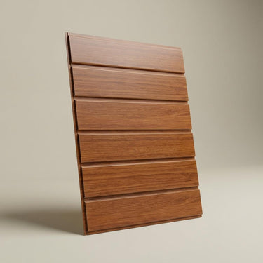 Woodland Meta Oak - Scandinavian Flutes - Oak - Fluted Ceiling Panel - 1 ft x 13 ft