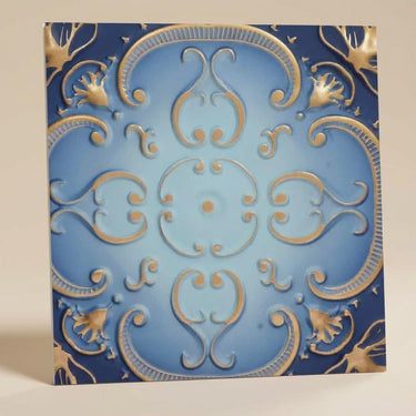 Innovate Golden Swan - Persian Motifs - Gold, Yellow - Decorative Ceiling Panel - 2 ft x 2 ft