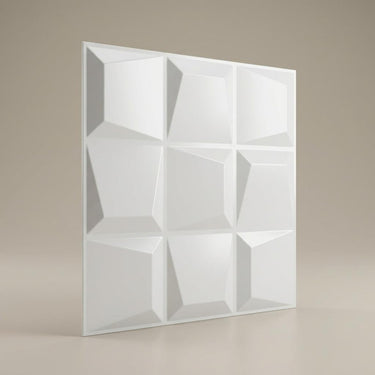 Viva Wood 618 White PVC Panels | 1.6 x 1.6 Ft, 1 mm