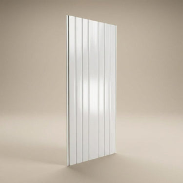 Royal White - Scandinavian Flutes - White - Fluted Ceiling Panel - 1 ft x 13 ft