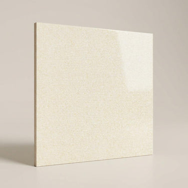 Jasper Sterling Terrazzo, Beige, Zellige Chips, Tiles - Vitrified - Full Body, 1 x 1 ft, 9 mm