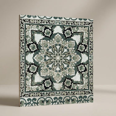 Opulence Garden Moss Artistic, Dark Grey, Printed, Tiles - Vitrified - Full Body, 2 x 2 ft, 9 mm