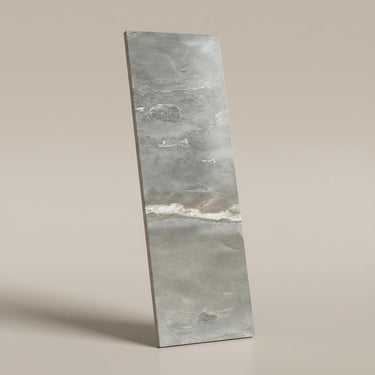 Rockwave Graphite Wood Plank, Medium Grey, Wood, Tiles - Vitrified - Full Body, 4 x 0.6 ft, 9 mm