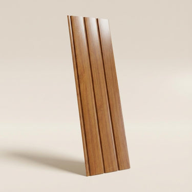 Willow Walnut - Scandinavian Flutes - Walnut - Fluted Ceiling Panel - 1 ft x 10 ft