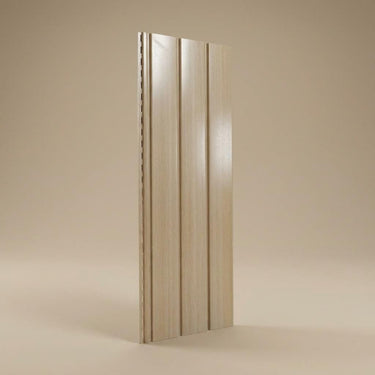 Maple Pine Oak - Scandinavian Flutes - Oak - Fluted Ceiling Panel - 1 ft x 10 ft