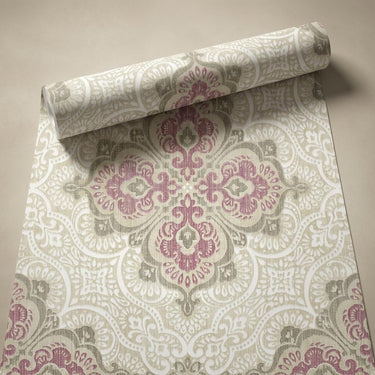 Mini Mandala- Pink, Heritage Impressions, Wallpaper, 58  sft