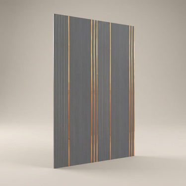 Aura Touch Copper Gold PVC Panels | 8 x 2 Ft, 4 mm