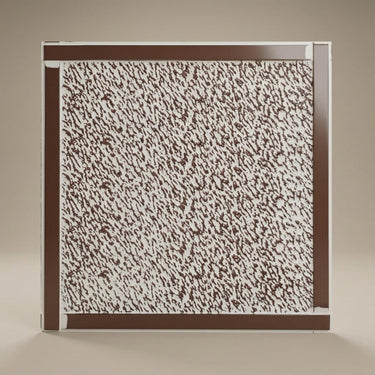 Vintage Antique Mocha - Greek Geometric - Brown - Decorative Ceiling Panel - 2 ft x 2 ft