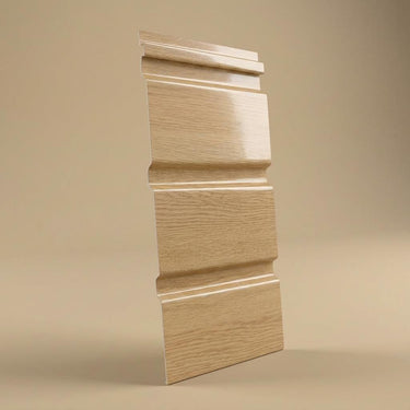 Oak Pine Oak - Scandinavian Flutes - Oak - Fluted Ceiling Panel - 1 ft x 10 ft