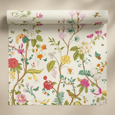 Colorful Whispers, Blooming Aura, Wallpaper, 54  sft