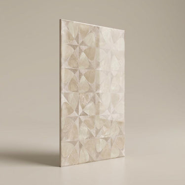 Refined Onyx Champagne, Beige, Patterned, Tiles - Vitrified - Full Body, 4 x 2 ft, 9 mm