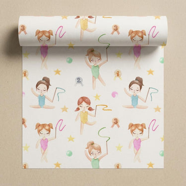 Twist & Tumble, Kiddopia, Wallpaper, 54  sft