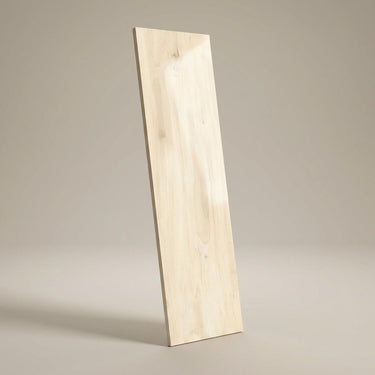 Oak Crème Plank, Beige, Wood, Tiles - Vitrified - Full Body, 4 x 0.6 ft, 9 mm