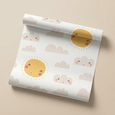 Happy Skies, Kiddopia, Wallpaper, 54  sft