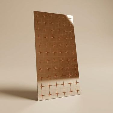 Flint Hue Multi-colour Mirror Panels | 1 x 1 Ft, 5 mm