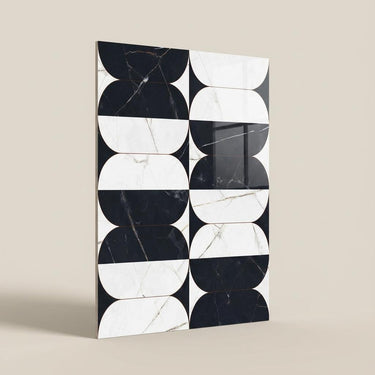 Ornate Splendore Bianco, Medium Grey, Patterned, Tiles - Vitrified - Full Body, 4 x 2 ft, 9 mm