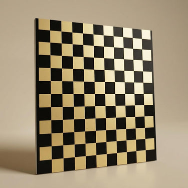 Classic Antique Gold - Greek Geometric - Gold, Brown - Decorative Ceiling Panel - 2 ft x 2 ft