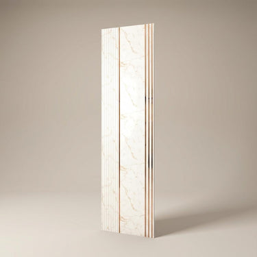 Côte Stone Off-White PVC Panels | 8 x 2 Ft, 4 4 mm