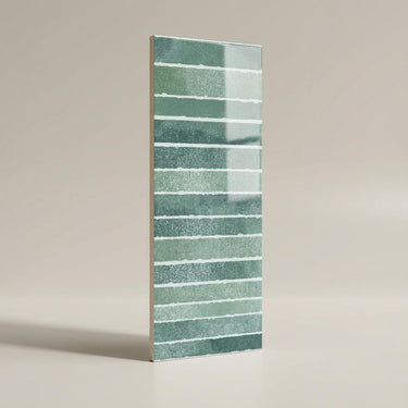 Fern Green Metro, Brown, Subway, Tiles - Vitrified - Full Body, 1 x 0.25 ft, 8 mm