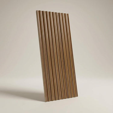 Sora Luxe Light brown Recycled PP Panels | 8 x 0.8 Ft, 10 mm