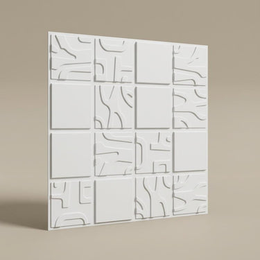 Pearl Foundation Paintable - Moraccan Meshwork - White - Decorative Ceiling Panel - 2 ft x 2 ft